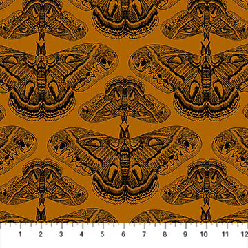 Anna Maria Textiles | Indelible Ink | Cecropia | Saffron