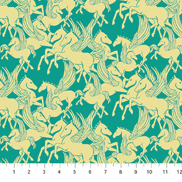 Northcott | Anna Maria | Shooting Star | Turquoise | Mythology