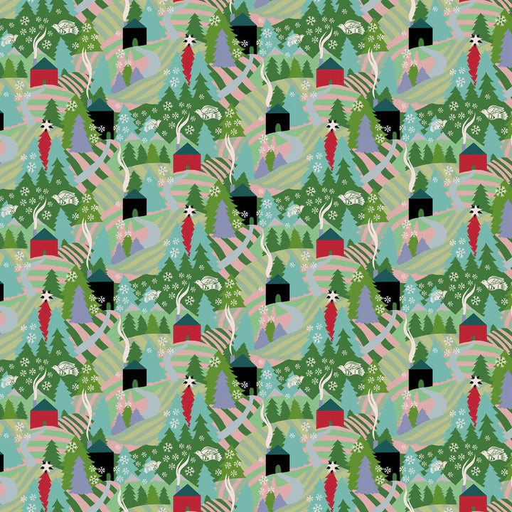 Anna Maria Textiles | Cozy Christmas | Flurry | Morning