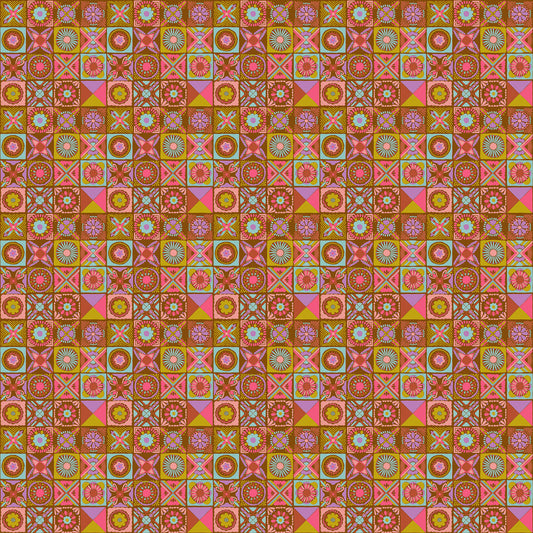 Northcott | Rhapsody | Cottage Kitchen | Rust | Anna Maria Textiles