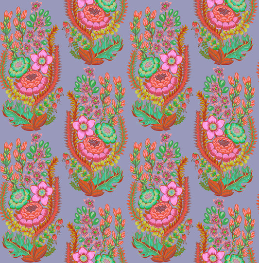 Northcott | Rhapsody | Outstretched | Periwinkle | Anna Maria Textiles