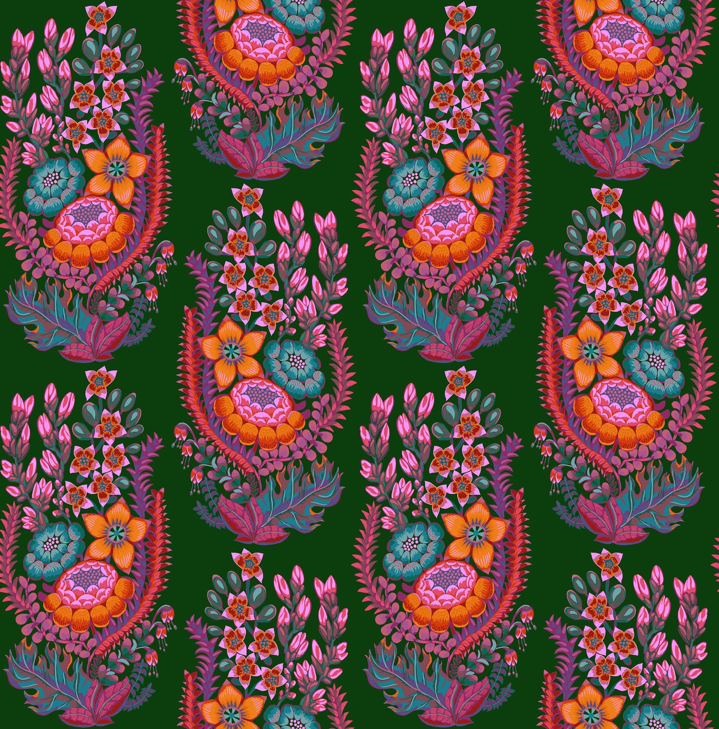 Northcott | Rhapsody | Outstretched | Forest | Anna Maria Textiles