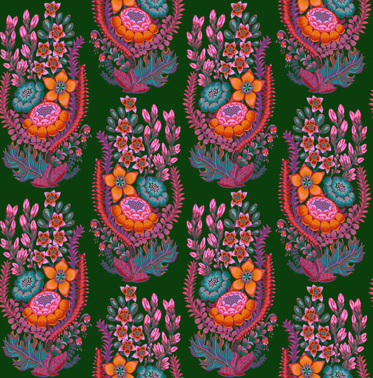 Northcott | Rhapsody | Outstretched | Forest | Anna Maria Textiles