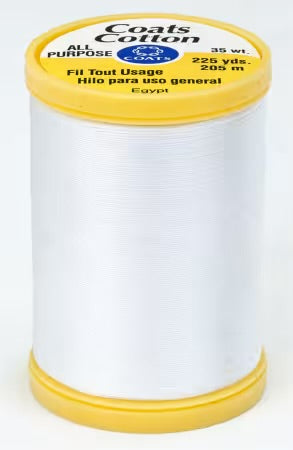 Coats Cotton Sewing Thread 225 yds
# S9700100