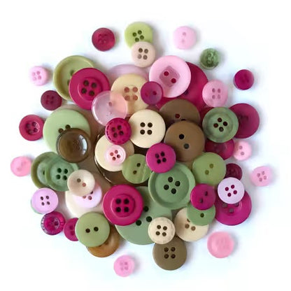 Variety Buttons Hand Bag Tote Bag Rose Garden
# GBHB104