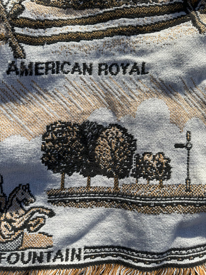 Throw | City of Fountains Kansas City | Vintage | Curated Collection