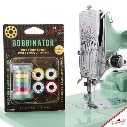 Featherweight Thread, BOBBINATOR with Prewound Bobbins | Singer Featherweight