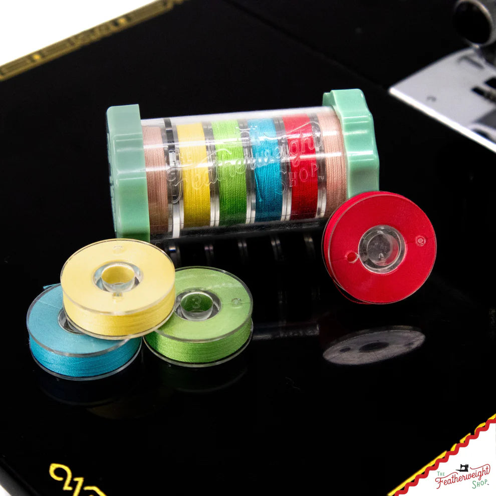 Featherweight Thread, BOBBINATOR with Prewound Bobbins | Singer Featherweight