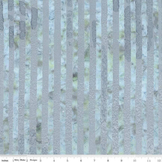 Riley Blake | Elementals | Get in Line | Batiks | Steel Sapphire