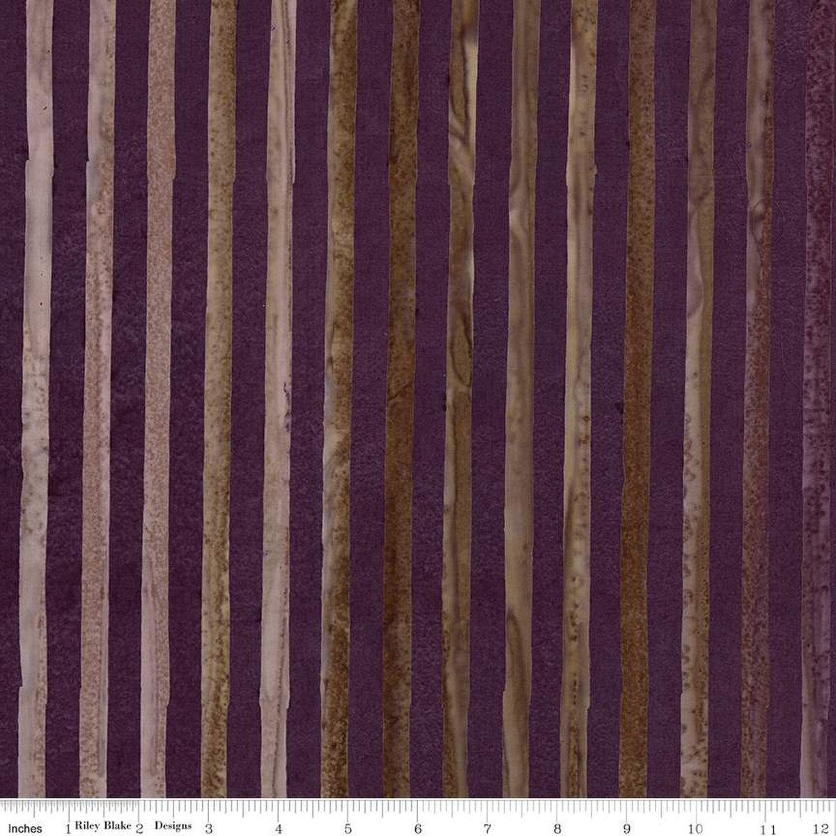 Riley Blake | Elementals | Get in Line | Batiks | Grape Coal