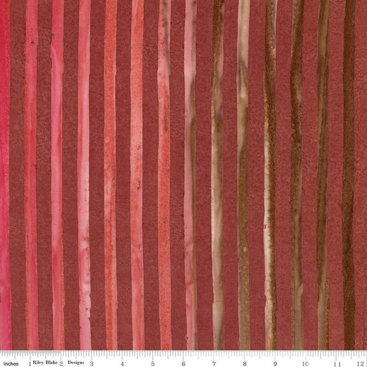 Riley Blake | Elementals | Get in Line | Batiks | Cinnamon Grove