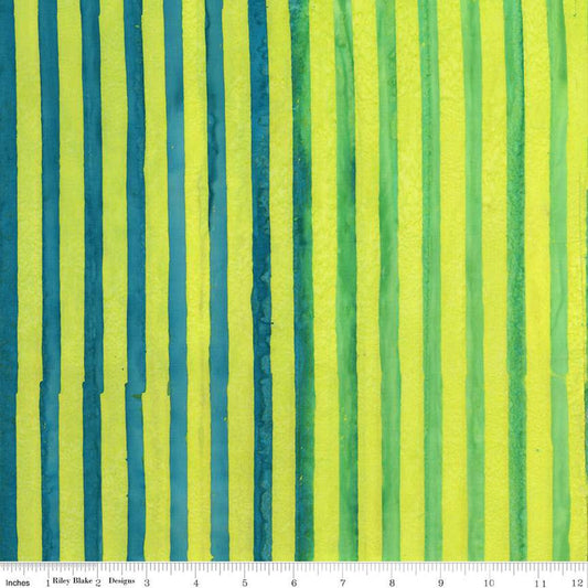 Riley Blake | Elementals | Get in Line | Batiks | Limeade