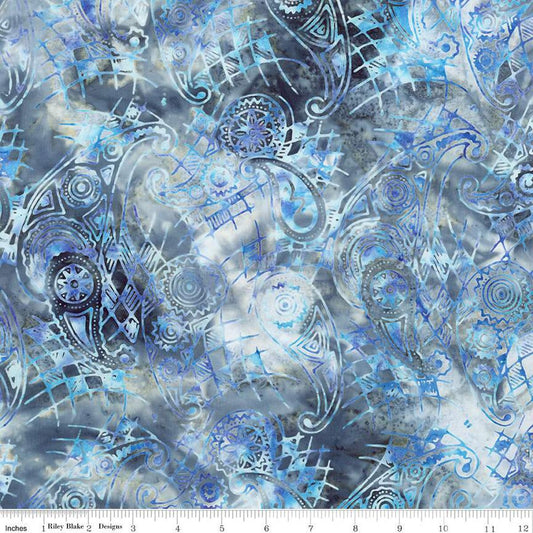 Riley Blake | Expressions | Splatter | Batiks | Lilac Luster