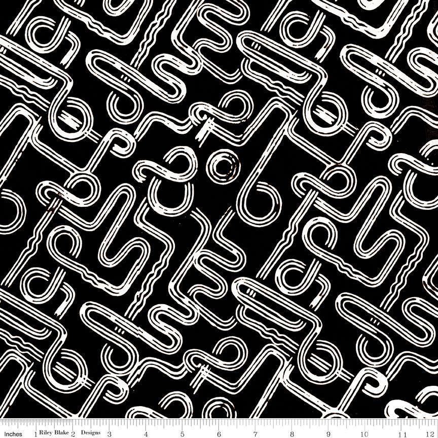 Batiks Full Throttle Hot Wheels™ Licorice Candy by Riley Blake Designs