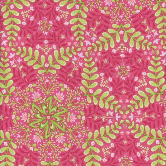 Benartex Medallion Salmon (Flora & Fauna: Forest)