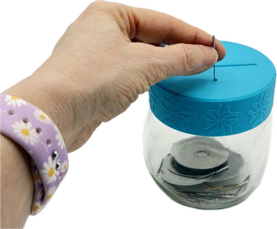 Purple Hobbies | Blade CAPture | Fits wide mouth canning jars