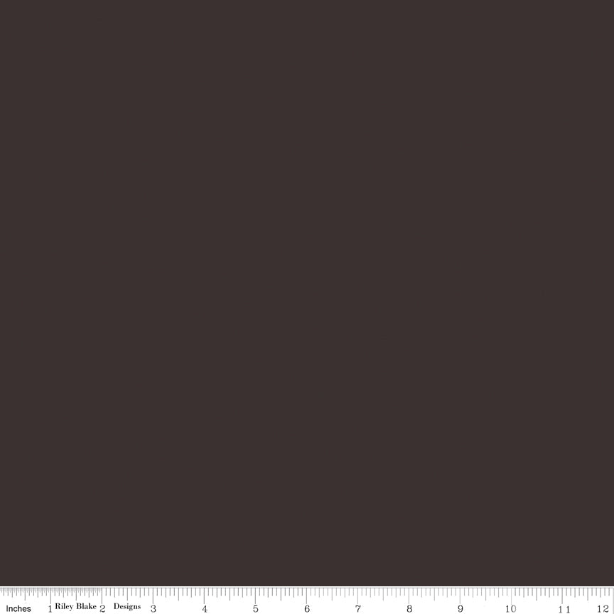 Riley Blake Designs | Confetti Cotton™ | Confetti Cotton Solid Espresso | C120-ESPRESSO