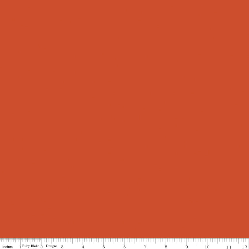 Riley Blake Designs | Confetti Cotton™ | Confetti Cotton Solid Rusty | C120-RUSTY