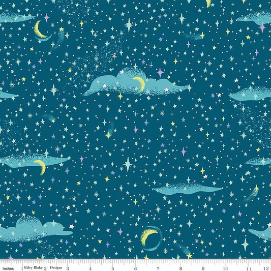Riley Blake | Forever Neverland | Pixie Dust | Night