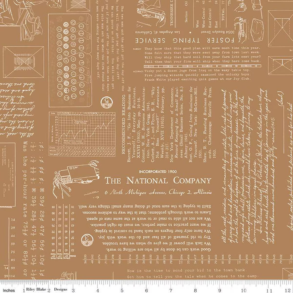 Riley Blake | TYPE/ography | Lori Holt | Maple
