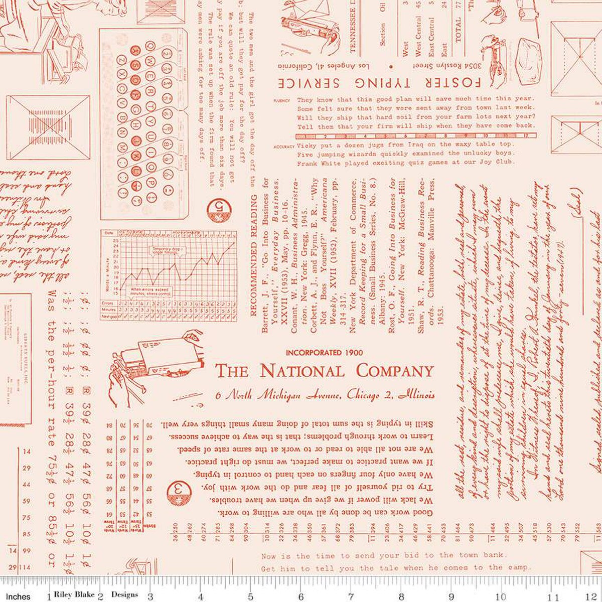 Riley Blake | TYPE/ography | Lori Holt | Background | Autumn