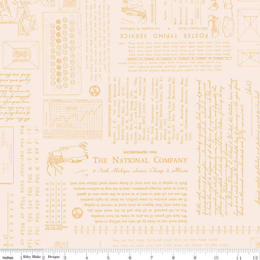 Riley Blake | TYPE/ography | Lori Holt | Background | Marigold