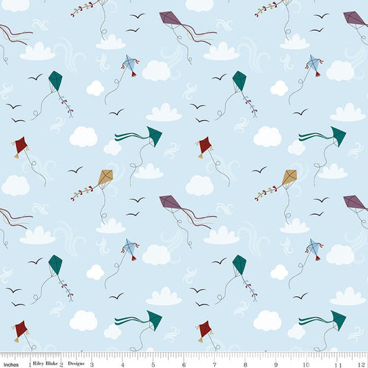Riley Blake | A Spoonful of Sugar | Let's Go Fly a Kite | Sky | C17083