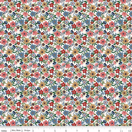 Riley Blake | A Spoonful of Sugar | Park Garden | Cloud | C17084