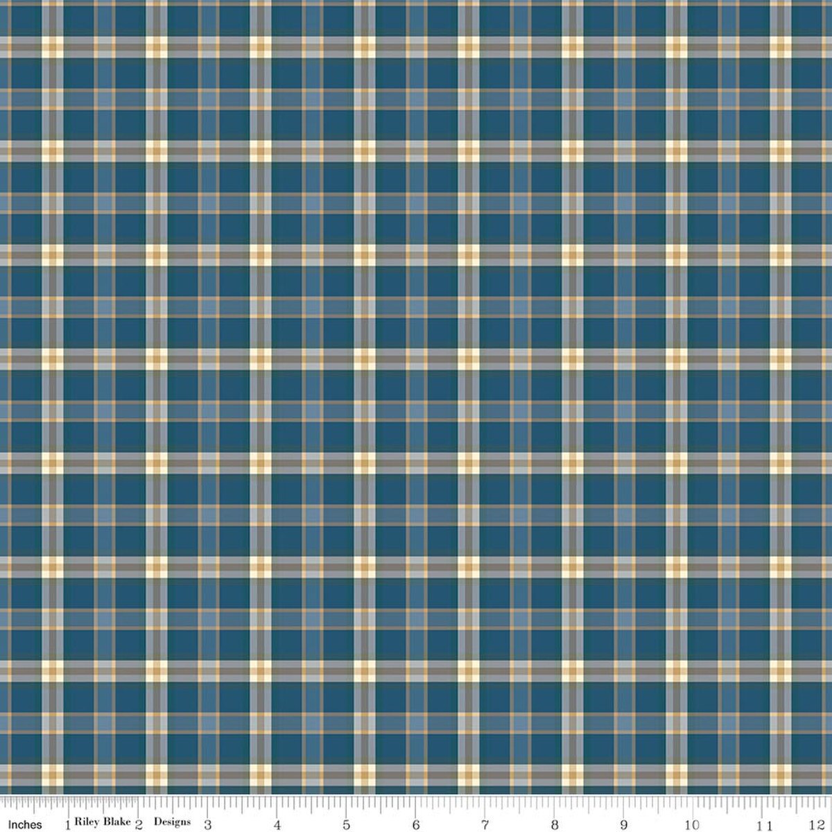 Riley Blake | A Spoonful of Sugar | Plaid Poppins | Evening | C17087