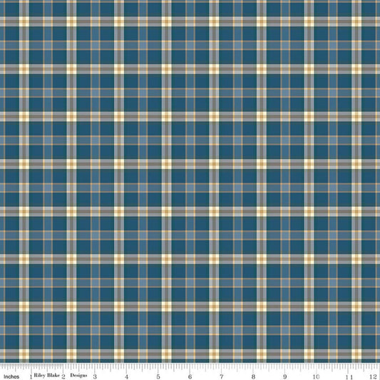 Riley Blake | A Spoonful of Sugar | Plaid Poppins | Evening | C17087