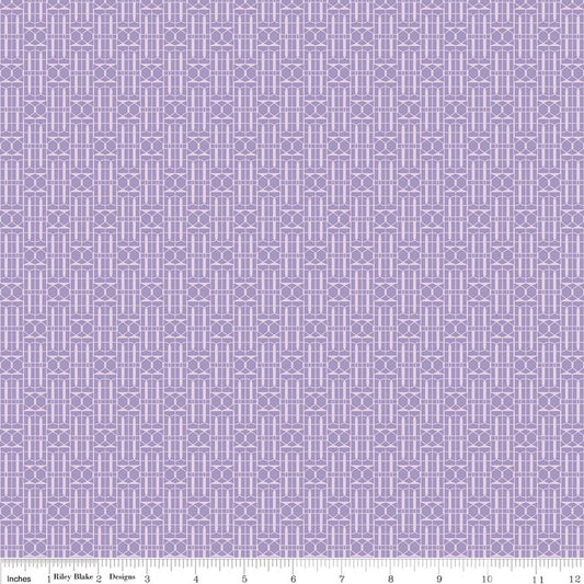 Riley Blake | Awakening | Trellis | Lavender | C17106