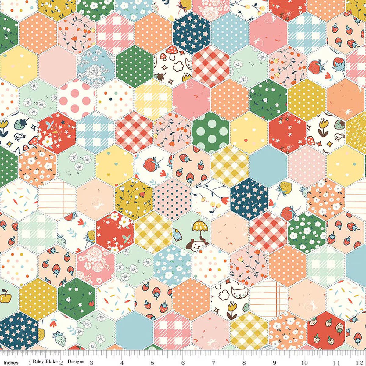 Riley Blake | Minki Kim | Serendipity 2 | Cheater Print | Multi