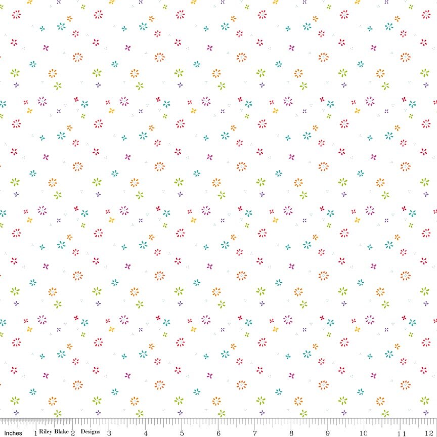 Chasing Rainbows Garden Sprinkles White