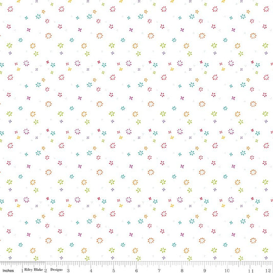 Chasing Rainbows Garden Sprinkles White