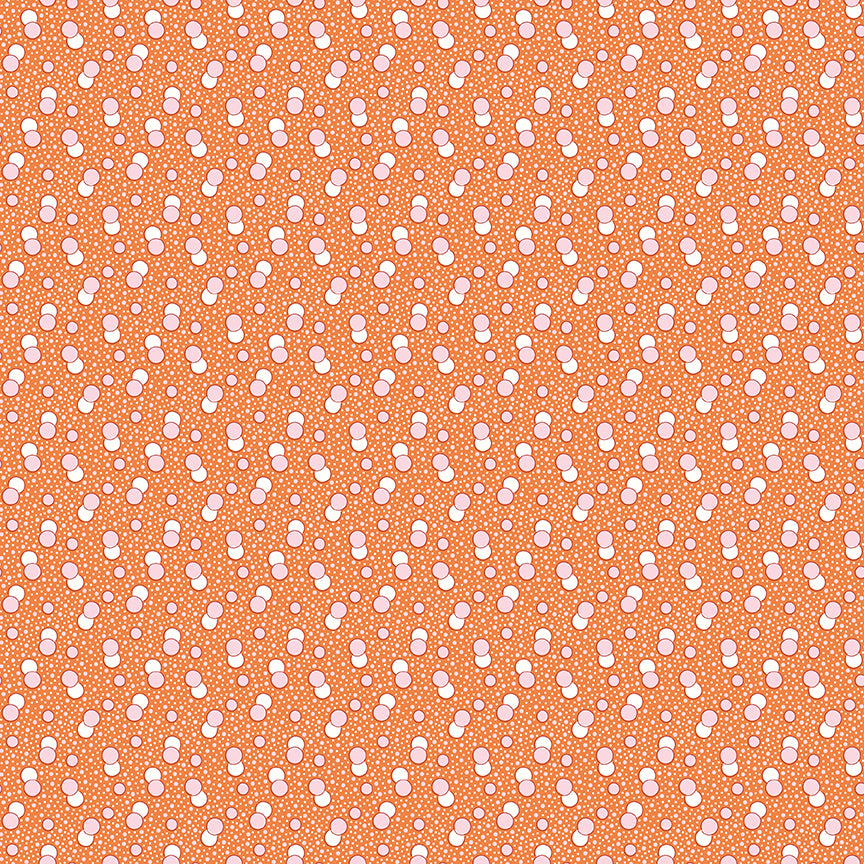 Riley Blake Designs | Traditional 30's | Dots Orange | C18247-ORANGE