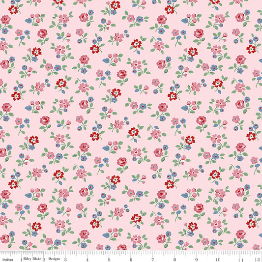 Riley Blake Cath Kidston Arlington Ditsy Pink quilting fabric