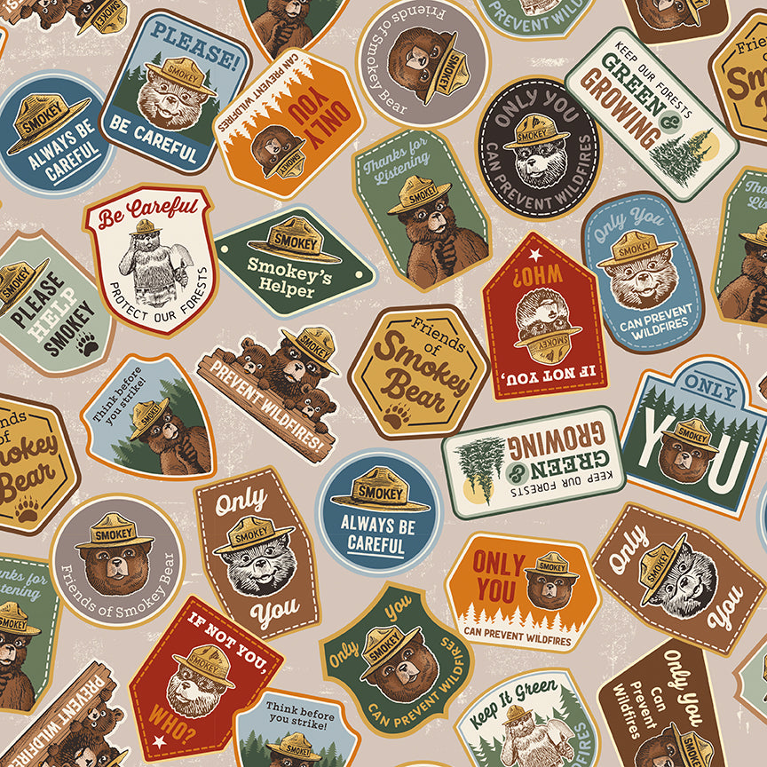 Riley Blake Designs | Keep It Green | Patches Wheat | Tan | C19121-WHEAT