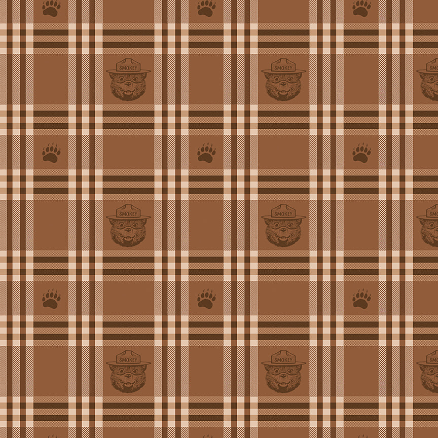 Riley Blake Designs | Keep It Green | Plaid | Brown | C19123-BROWN