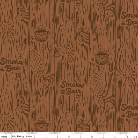 Riley Blake Designs | Keep It Green | Wood | Brown | C19125-BROWN