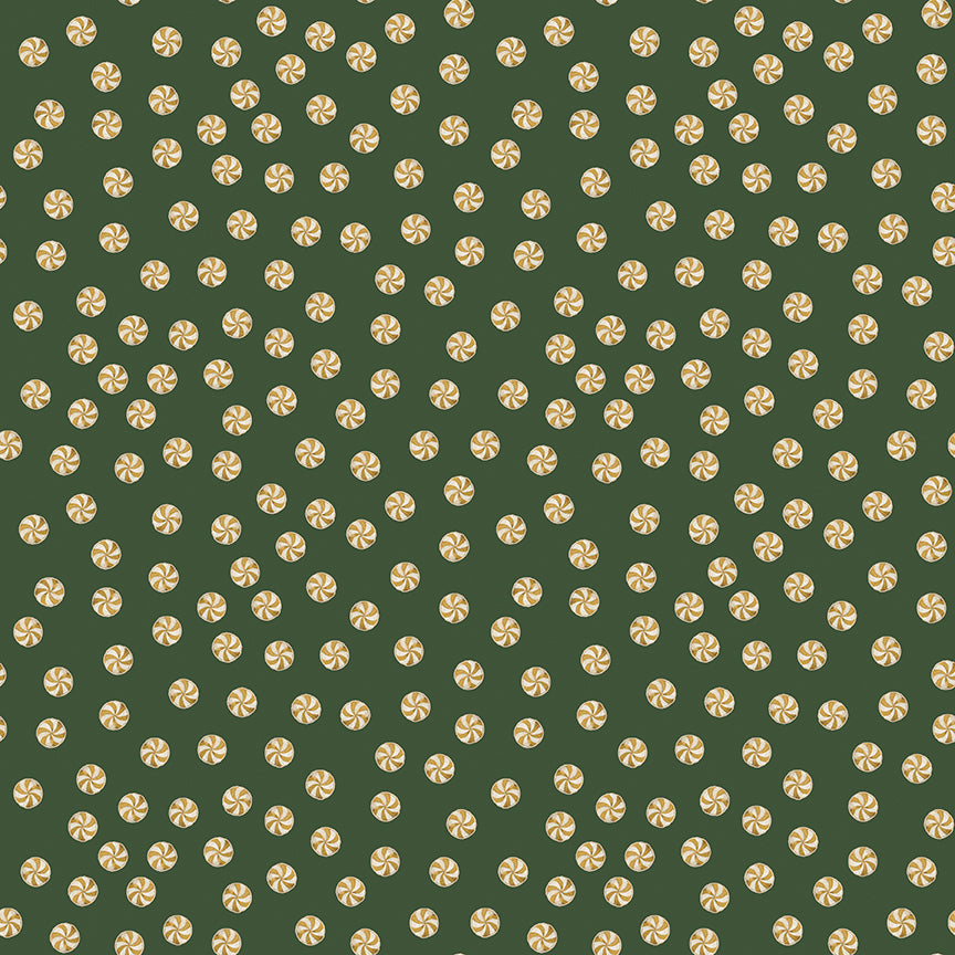 Riley Blake Designs | Santa's Fair | Mints | Green | C19204-GREEN