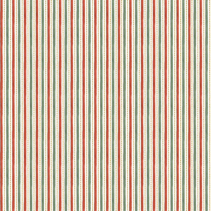 Riley Blake Designs | Santa's Fair | Stripes | Multi | C19205-MULTI