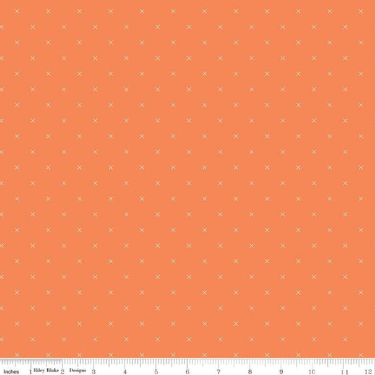 Riley Blake | Bee Cross Stitch | Pumpkin | Lori Holt