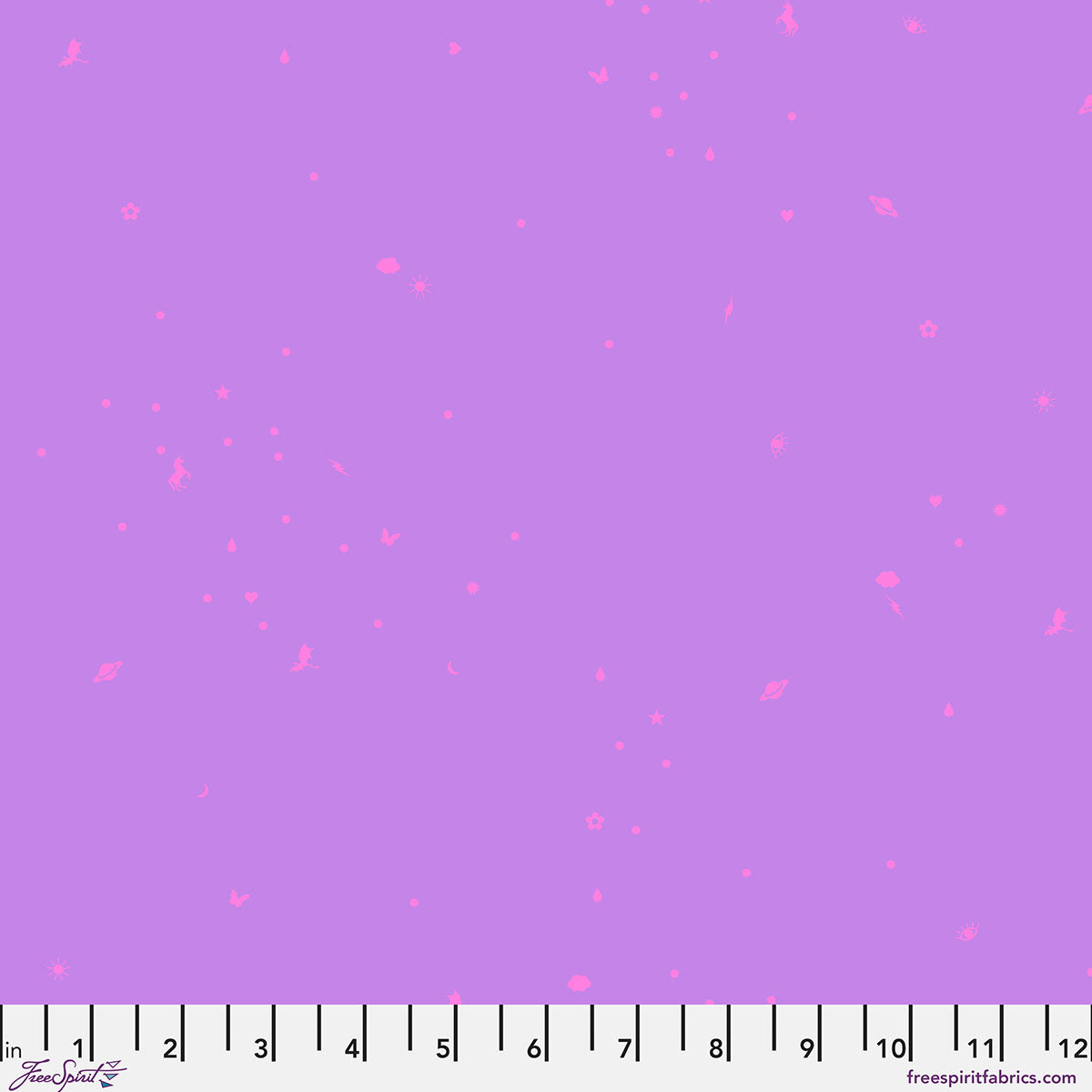 FreeSpirit Fabrics | Legendary Cotton Lawn | Charmed | Dusk | CLTP005.DUSK | Tula Pink