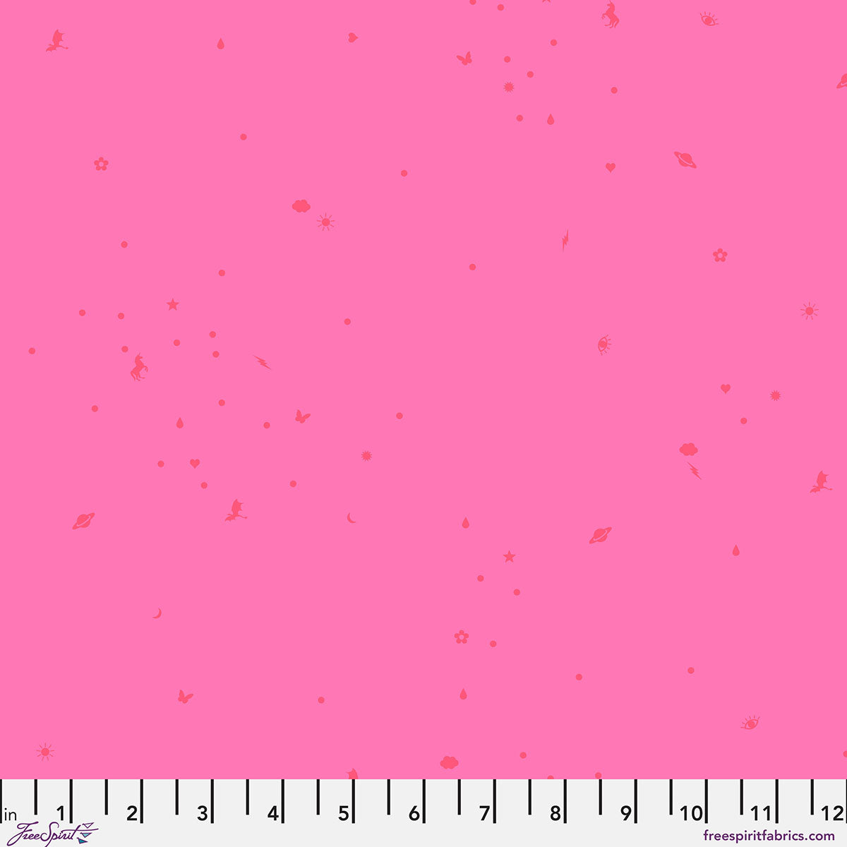 FreeSpirit Fabrics | Legendary Cotton Lawn | Charmed | Sugarplum | CLTP005.SUGARPLUM | Tula Pink