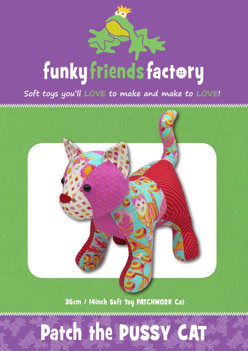 Funky Friends Factory | Pattern | Patch the Pussycat FF#4811