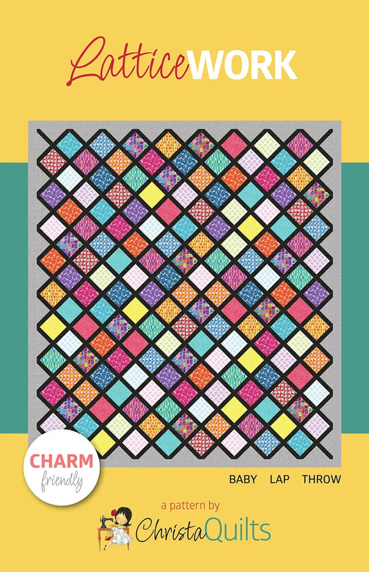Pattern | LatticeWork | Quilt Pattern | Christa Watson