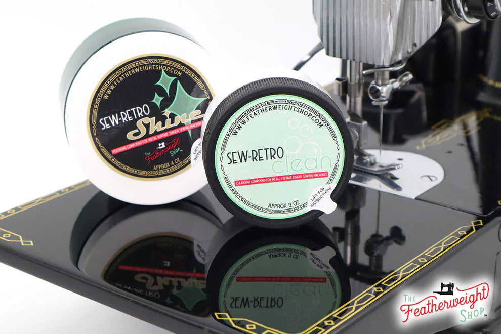 SEW-RETRO Clean & Shine KIT for Vintage Sewing Machine - Singer Featherweight 221 or 222