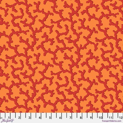 Free Spirit| Kaffe Fassett| Coral Red