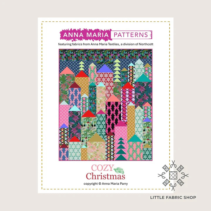 Anna Maria Textiles | Cozy Christmas Quilt Pattern
