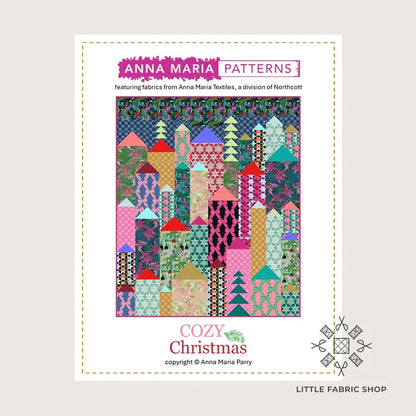 Anna Maria Textiles | Cozy Christmas Quilt Pattern